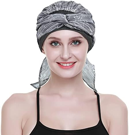 Quimio headwearwarwrap lenço cancer cache presentes para mulheres com perda de cabelo