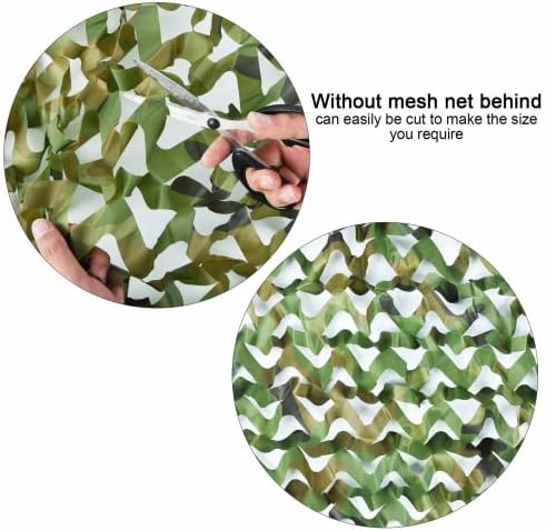 Rede de camuflagem de fousam, rede de camuflagem a granel para caçar decoração de partido militar