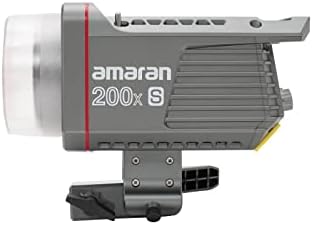 Aputure Amaran 200x s com kit de caixa softbox de cúpula leve Se, 200w Bi-Color 2700-6500k Bowens Mount LED Video Light para produção