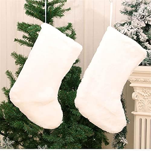 #F9ie1c puro puro de pelúcia de meias de natal pingente de decoração de natal