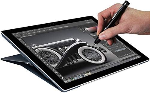 Broonel Silver Mini Fine Point Digital Active Stylus Pen compatível com o tablet LNMBBS 10