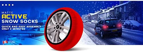 Meias de neve de pneus de carro premium para série de neve têxteis da Série Extrapro de Inverno para Nissan