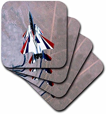 3drose LLC F15 Coaster de telha de cerâmica, conjunto de 8