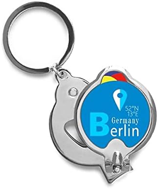 Coordenadas de geografia de Berlim Trave Unhas Clippers