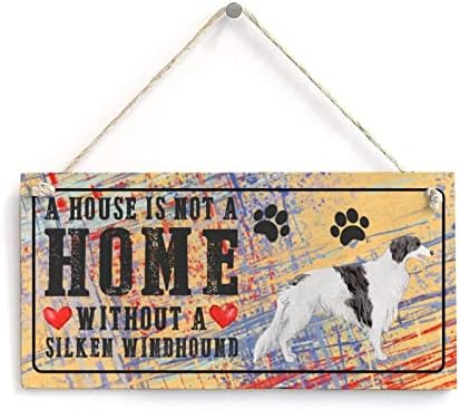 Amantes de cães citações signo touro terrier Uma casa não é uma casa sem um cachorro Funny Wood Dog Sign Dog Memorial Placa