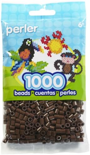 Perler preto de contas para crianças artesanato, 1000 pcs