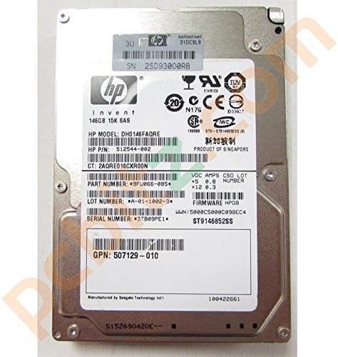 HP DH0146FAQRE -R - HP 146GB 2,5 SAS 15K 6GB/S DUSTO HARD