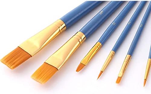 WXBDD 25 peças/conjunto de nylon cabeleireiro Óleo de pincel acrílico cor de água pintando pintura de caneta artesia