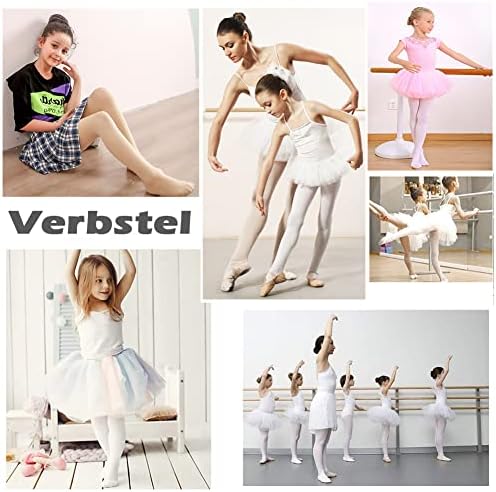 Tights de dança de Verbstel Grils Ultra Soft Ballet Tights para criança/garotinha/garoto grande