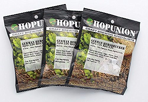 Pellets alemães Hersbrucker Hop 3 oz.