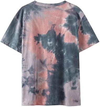 Camisas gráficas de montanhas femininas Camisas gráficas Tops de blusa de manga curta de manga curta Camise