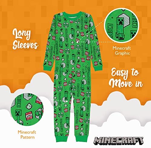 Pijama grande dos meninos do Minecraft