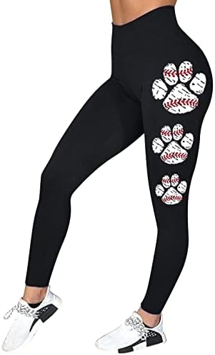 Baseball mãe softball leggings macios de beisebol de softball calças justas para mulheres Skinny Pant Elastic Skimpy