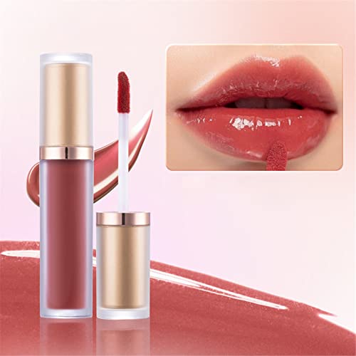 Xiahium Lip Gloss Sabores Pacote Veludo Velvet Lipstick portátil clássico clássico à prova d'água Longa Limpo macio de