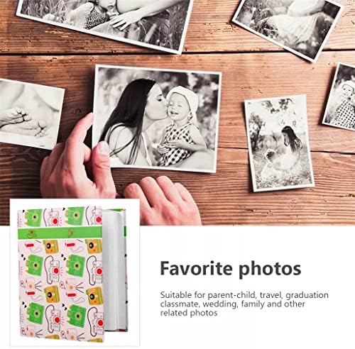 Álbum de fotos de fotografia de foto de 6 polegadas BMKIW para foto do anuário da foto do anuário DIY Inserir álbum de
