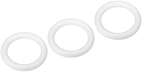Meccanaxity 2,8 polegadas de espuma Formulário redondo anéis de artesanato para artesanato de arte DIY, pacote de