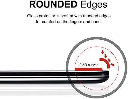 SuperShieldz projetado para HTC Desire 550 e desejo 555 Protetor de tela de vidro temperado, anti -ratinho, bolhas sem bolhas