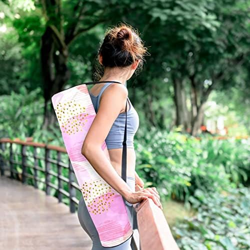 Ideal para uma bolsa de transportadora de ioga de design para meninas com alça de ombro de ioga bolsa de ginástica bolsa de