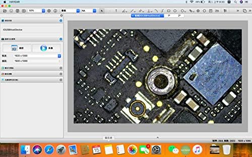 Kit de câmera de microscópio Hayear 4k HDMI para o laboratório de indústria PCB USB Output cartão TF Video Recorder