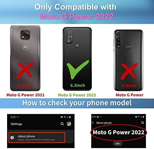 Stsnano para Moto G Power 2022 Caso Caso de desenho animado Casos de telefone de desenho animado