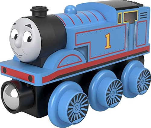 Thomas & Friends Wooden Railway Toin Train Thomas Push-Along Motor para crianças pequenas e pré-escolares de crianças