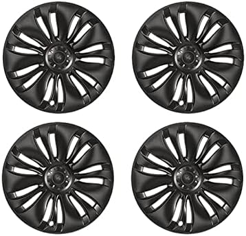 4pcs compatíveis para tesla modelo 3 y Cubcap hubcap original Tampa da roda de reposição de carro 18 polegadas 19 polegadas Acessórios de capa completa 2021 2022
