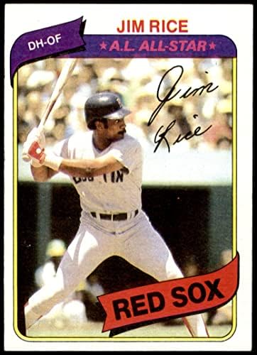 1980 Topps 200 Jim Rice Boston Red Sox NM Red Sox