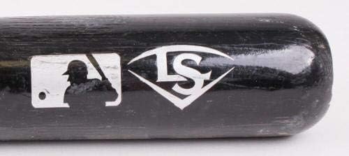 Dustin Fowler Assinou Game usou Louisville Slugger Ash Bat JSA Oakland A's Yankee - MLB Autographed Game Usado Capacetes usados