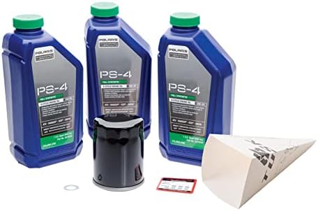 Kit de troca de óleo de 4 tempos presa para Polaris PS-4 Plus 5W-50 para Polaris RZR XP 4 Turbo Fox Edition 2018