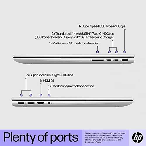 Laptop HP Envy, 17,3 Crega do toque HD Full, 12ª geração Intel Core i7-1260p, 64 GB de RAM, 1 TB PCIE SSD, Câmera IR,