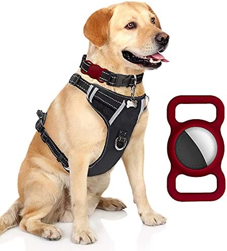 Case de proteção compatível com airtag de maçã, acessórios de gato de cão gp de rastreamento GPS, suporte de pet loop, case