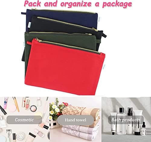 O viado Get Get Organized DIY Sacos de ferramentas de lona DIY - Pesquisa de bolsa para forros de serviço pesado conjunto com zíperes