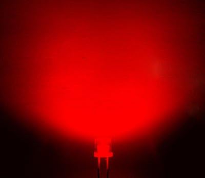 100pcs x vermelho supe brilhante 3mm led led de 3 mm de 3 mm vermelho