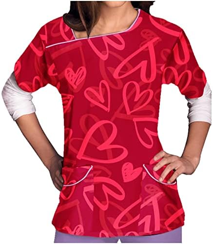 Blusa gráfica Mulheres Fall Summer 2023 Roupas Fashion Moda curta Crew pescoço V Camiseta de capa de pescoço para mulheres 8b 8b