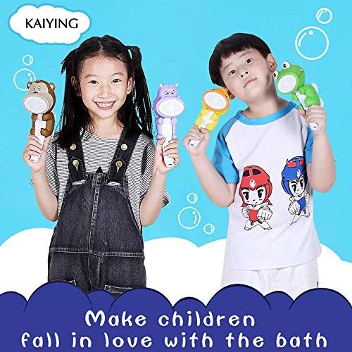 Kaiing Children's Handheld Chuvent, cartoon fluxo de água Spray Chuveiro Cabeça Bebê