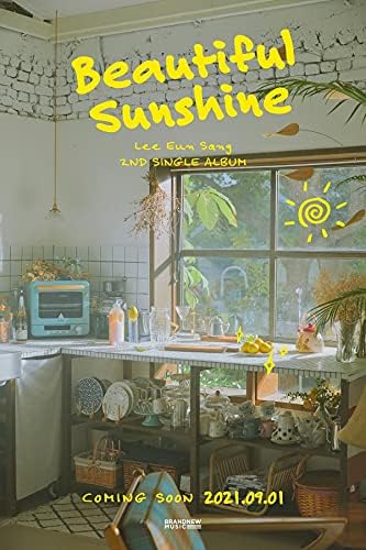 Lee Eunsang Beautiful Sunshine 2º Álbum único Bonito Versão CD+80p PhotoBook+1p Fotocard+1p Polaroid+1p Cartão postal+1p marcador de receita+1p papel+Mensagem Fotocard Set+Rastrear Kpop selado eun cantar