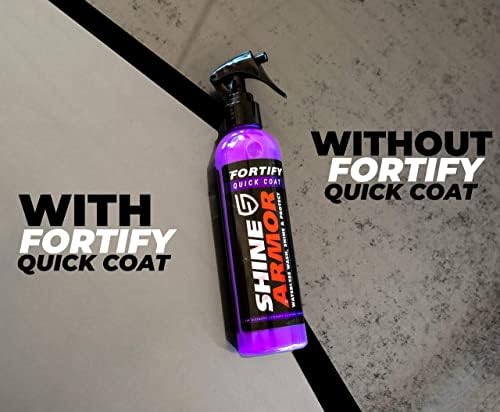 Shine Armour fortify Coat Rick e Revive Scratch Repair - Caminho de cerâmica e arranhões, redemoinho e removedor de arranhões