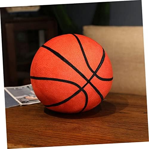 Toyandona Basketball Pillow Boy Baby Toys Presentes para travesseiros de escritório para meninos macios de basquete recheado travesseiros