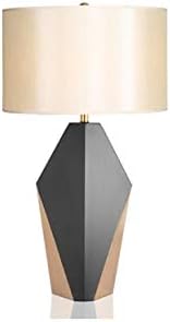 Luminária de mesa wpyyi lâmpada de mesa de metal nórdica lâmpada de luxo de cabeceira criativa decoração quente quarto