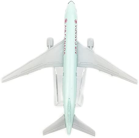 MOOKEENONONONONE 16CM CANADÁ B777 MODELO DE AVIANO MODELO DE AVIMULACIONAÇÃO Modelo de aeronave Modelo de aviação kits para o modelo de coleta e presente