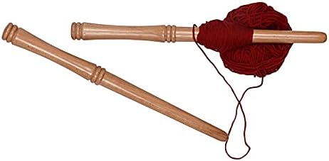 Capital decoração a vapor de praia de madeira puxar bola de pinos de crochê ganchos | Acessórios de crochê de tricô- 2 peças