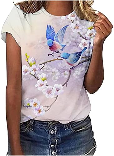 Camiseta da blusa para meninas outono verão 2023 Manga curta Blusa casual de cofre de algodão de algodão de algodão curto 3p 3p