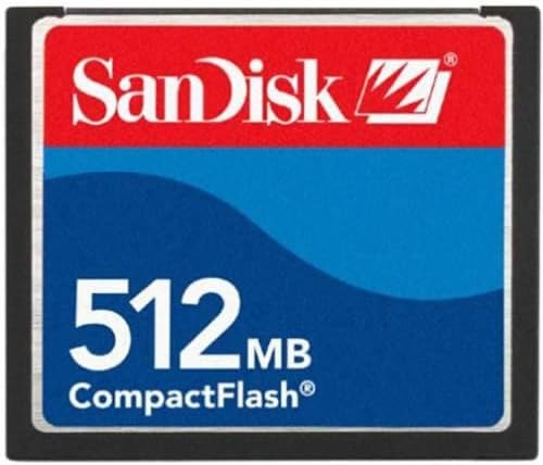 512 MB de cartão de memória compactflash, 512 MB de cartão flash compacto cfi