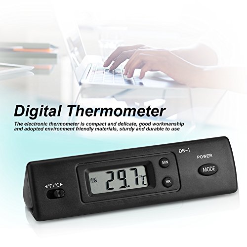 Medidores de umidade de tytoge, sensor de sonda eletrônica de temperatura digital LCD LCD com fio de geladeira para geladeira