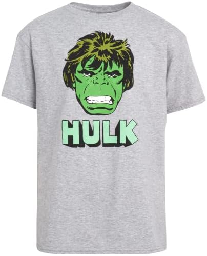 Marvel Avengers Boys '5 pack-shirts-Homem-Aranha, Hulk, Capitão América, Homem de Ferro, Thor