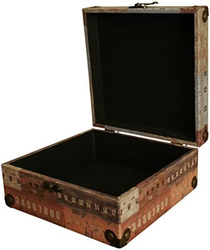 Wald Imports FL4114/SM Storage Box com design de régua