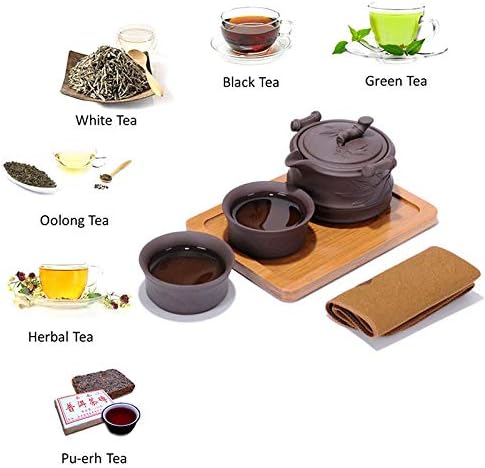 Conjunto de chá portátil de chá de viagem portátil de chá kungfu