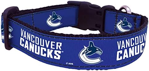 All Star Dogs NHL unissex NHL Vancouver Canucks Dog Collar