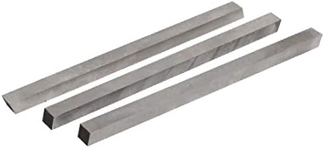 Novo LON0167 Comprimento de 200 mm com destaque de 1 mm de largura HSS eficácia confiável Turnando Torno de corte Tool de prata 3pcs