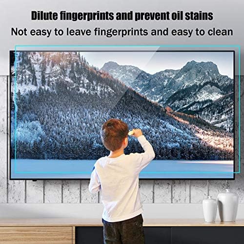AIZYR 32-75 polegadas TV fosco Protetor de tela - Filme de filtro de luz Anti -Glare/Anti Blue - Proteção ocular reduz a tensão